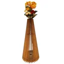 Ver imagem 1 de Vaso de Chão Decorativo Grande Ipanema Mdf:mdf Cru