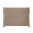 Ver imagem 4 de Cabeceira para Cama Box Casal 140 Cm Beatriz Linho Bege I02 - D'Rossi