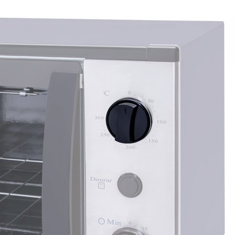 Botão Giratório do Timer e Temperatura para Forno de Bancada