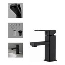 Ver imagem 2 de Torneira Monocomando Lavabo, Banheiro Quente/frio Aço Inoxidável Fc-33