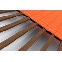 Ver imagem 2 de Manta Térmica Subcobertura Telhado 10m² 1,20x8,3m 1Face MVM Unico