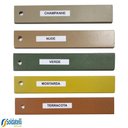 Ver imagem 3 de Mesa Outdoor Romana 100cm de Diâmetro com ou sem Furo Central e Estrutura Alumínio em Várias Cores -