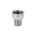 Ver imagem 1 de Bucha Aumento Para Torneira 1/2 X 3/4 Cromada Metal Garden
