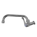 Ver imagem 1 de Torneira de Cozinha de Parede Bica Móvel Horizontal 1/4" de Volta - Ametista Cromado