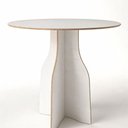 Ver imagem 2 de Mesa Redonda Grid 90cm MDF 4 Lugares Byhouse