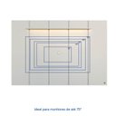 Ver imagem 5 de Painel para TV até 75 Polegadas 200x136cm com LED Horizonte CabeCasa MadeiraOriginals Off White