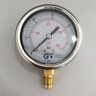 Manômetro Ø100 Com Glicerina 1/2" BSP 0-25 BAR / 0-400 PSI Inox - 1