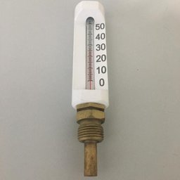 Termômetro Capela Reto 0 a 50 Graus Haste 25mm - 2