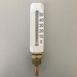 Termômetro Capela Reto 0 a 50 Graus Haste 25mm - 1