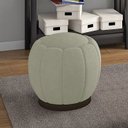 Ver imagem 7 de Puff Puf Para Sala Base Metal Tull Veludo SL 940 Peer