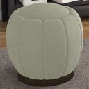 Ver imagem 2 de Puff Puf Para Sala Base Metal Tull Veludo SL 940 Peer
