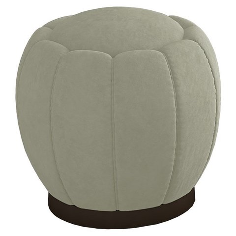 Puff Puf Para Sala Base Metal Tull Veludo SL 940 Peer