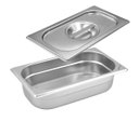 Ver imagem 1 de Cuba Gastronômica Inox GN 1/3x65 mm 2,5 L sem alça COM TAMPA