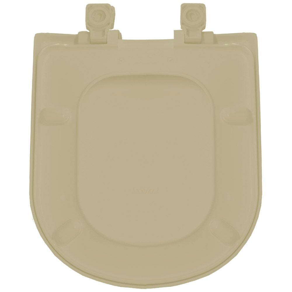 Assento Sanitario Resinado Vogue/ Plus/ Life/ Flox/ Square Soft Close Tupan Cores Creme - 3