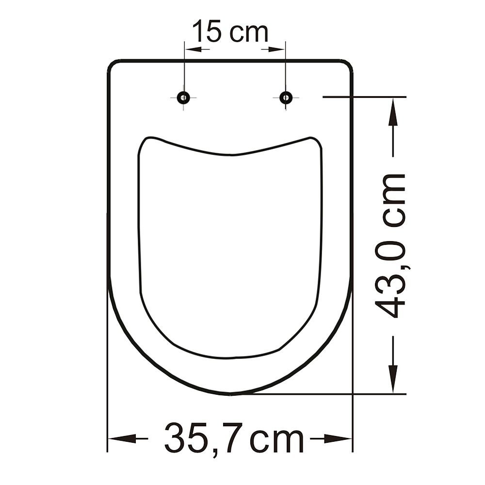Assento Sanitario Resinado Vogue/ Plus/ Life/ Flox/ Square Soft Close Tupan Cores Creme - 4