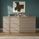 Ver imagem 3 de Cômoda 8 Gavetas Califórnia com Moldura Frisada - Benetil