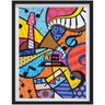 Quadro Decorativo Latin Grammy Romero Britto 50x65cm - 1