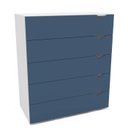 Ver imagem 4 de Cômoda Organizadora 90cm com 5 Gavetas 240822 Linha Porto Politorno