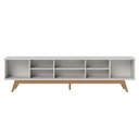 Ver imagem 3 de Rack Bancada com 4 Portas Ripadas Fortaleza - Off White Matte