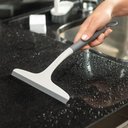 Ver imagem 6 de Kit Acessórios de Limpeza Flow Bege Caixa Organizadora Escova Multiuso Dispenser Rodo