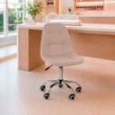 Ver imagem 1 de Cadeira Office Botonê Giratória Ergonômica para Escritório Bege