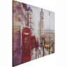 Quadro Tela Decorativa Pintura de Londres Torre Big Ben 120x100cm - 2