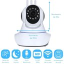 Ver imagem 4 de Camera Wifi Ip Antenas Baba Eletrônica Yousee Visão Noturna