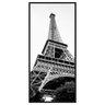 Quadro Decorativo em Preto e Branco Paris Torre Eiffel 70x140cm - 1