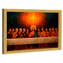 Ver imagem 1 de Quadro Decorativo Santa Ceia Geométrica