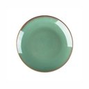 Ver imagem 1 de Prato Sobremesa em Cerâmica Noir 20,5cm L'hermitage Verde