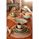 Ver imagem 4 de Prato Sobremesa em Cerâmica Noir 20,5cm L'hermitage Verde