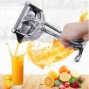 Ver imagem 2 de Espremedor Manual de Frutas Limão Laranja Alumínio 24cm