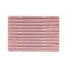 Kit 12 Toalhas Lavabo Belíssima Bordar Ponto Cruz Perfeito Estilo Lavabo Belissima Rosê - 1