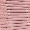 Ver imagem 2 de Kit 12 Toalhas Lavabo Belíssima Bordar Ponto Cruz Perfeito Estilo Lavabo Belissima Rosê