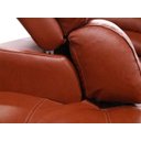 Ver imagem 6 de Sofá Retrátil e Reclinável de Couro Filipinas Canto com Chaise Esquerda 1,36 M - Conhaque com Brilho