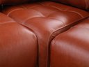 Ver imagem 7 de Sofá Retrátil e Reclinável de Couro Filipinas Canto com Chaise Esquerda 1,36 M - Conhaque com Brilho