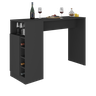 Bancada Balcão/mesa de Cozinha com Adega e 1 Porta Multimóveis Mp2144 Preto - 2