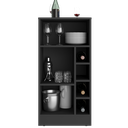 Ver imagem 4 de Bancada Balcão/mesa de Cozinha com Adega e 1 Porta Multimóveis Mp2144 Preto