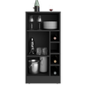 Bancada Balcão/mesa de Cozinha com Adega e 1 Porta Multimóveis Mp2144 Preto - 4