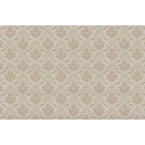 Papel de Parede Arabesco Alto Relevo - Pp288 Rolo de 5m2