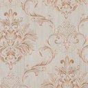Ver mais imagens de Papel de Parede Arabesco Alto Relevo - Pp288 Rolo de 5m2