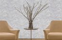 Ver imagem 5 de Papel de Parede Folhas Floral Texturizado - Pp315 Rolo de 16m2