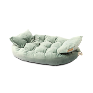 Caminha Colchão Luxo para Cachorro Bichinho Chic Verde - M