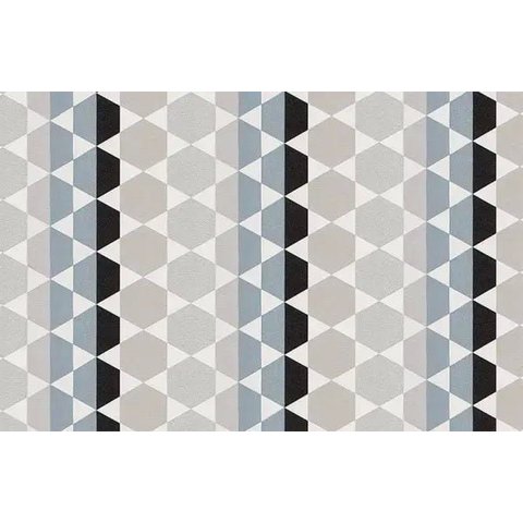 Papel de Parede Geométrico - Pp232 Rolo de 16m2