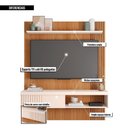 Ver imagem 3 de Painel para Tv 55 Polegadas Marrom Moon Caemmun