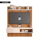 Ver imagem 2 de Painel para Tv 55 Polegadas Marrom Moon Caemmun