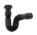Ver imagem 1 de Kit Preto/Black Válvula Lavatório + Sifão + Engate Flexível