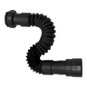 Kit Preto/Black Válvula Lavatório + Sifão + Engate Flexível - 8