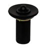 Kit Preto/Black Válvula Lavatório + Sifão + Engate Flexível - 4