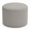 Ver imagem 3 de Puff Redondo Cinza Bouclé – 52 x 37 cm